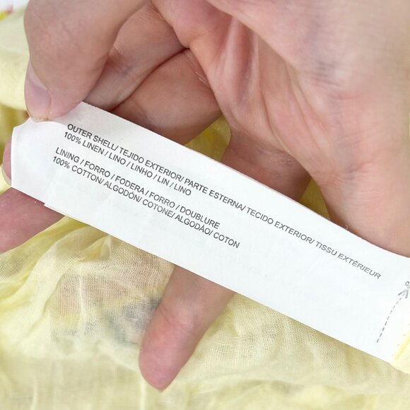 All Things Mochi Remi 100% Linen Embroidered Midi Dress - Picture 7 of 11